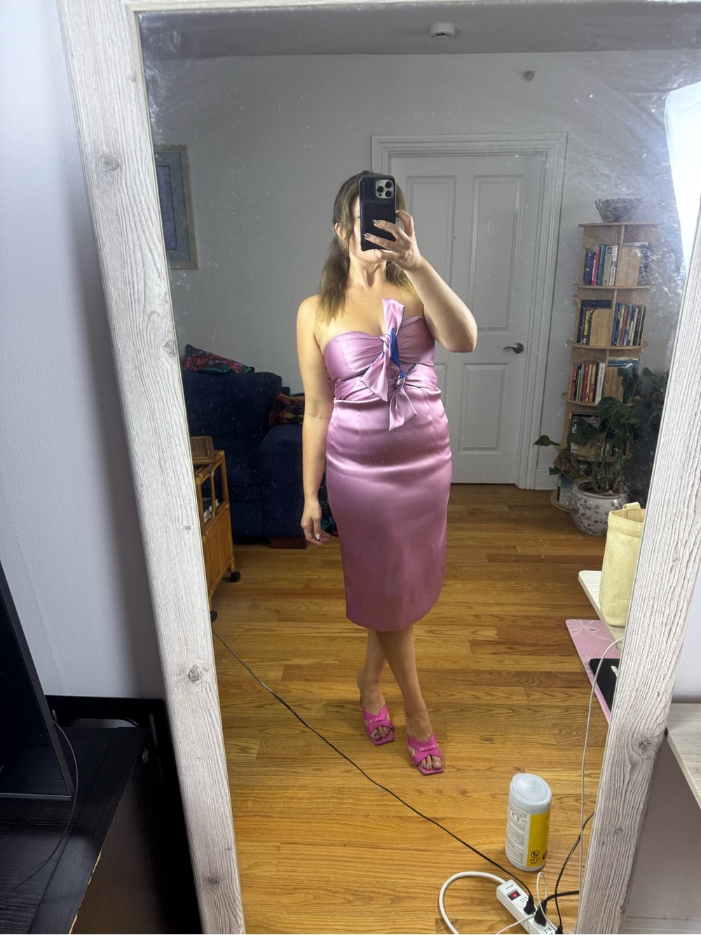 Milly Mackenzie Dress – Petal Pink – Size 10 – NWT
